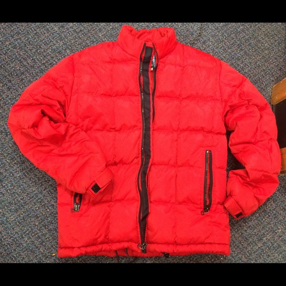 Men’s GAP Vtg Vintage Red Down Puffer size XS - Picture 8 of 8
